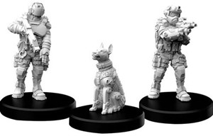 MFC33006 Cyberpunk Red Miniatures: Lawmen B published by Monster Fight Club