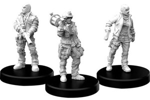 MFC33007 Cyberpunk Red Miniatures: Combat Zoners A published by Monster Fight Club