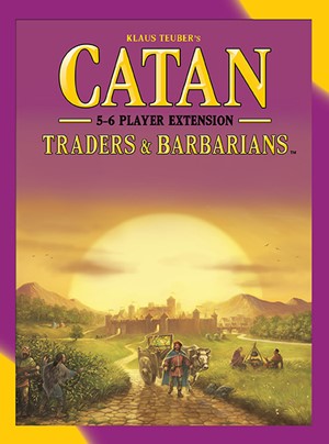 MFG3080 Catan 5th Edition Board Game: Traders And Barbarians 5-6 Player Extension published by Mayfair Games