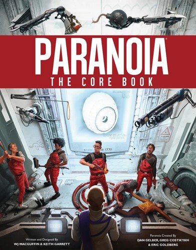 MGP15100 Paranoia RPG: Core Book published by Mongoose Publishing