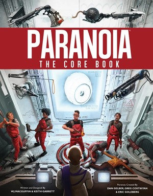 3!MGP15100 Paranoia RPG: Core Book published by Mongoose Publishing