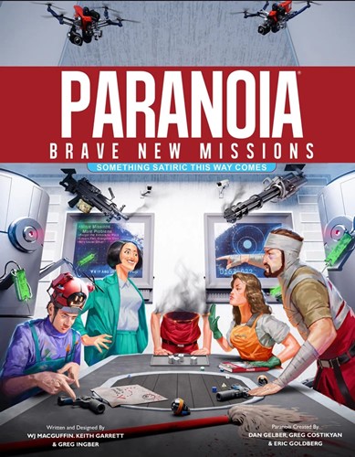 MGP15104 Paranoia RPG: Brave New Missions published by Mongoose Publishing