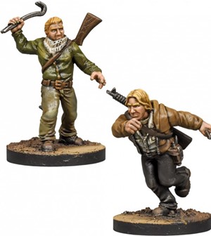 MGWD149 The Walking Dead: All Out War: Aaron And Eric Booster published by Mantic Games