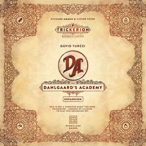 MINTRN01 Trickerion Board Game: Dahlgaard's Academy Expansion published by Mindclash Games
