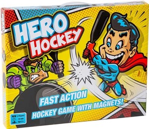 2!MKHERO01EN Hero Hockey Board Game published by Marektoy