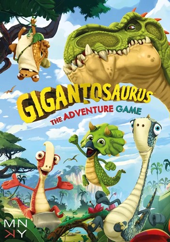 MNKYGIG Gigantosaurus Board Game published by MNKY Entertainment