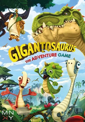 2!MNKYGIG Gigantosaurus Board Game published by MNKY Entertainment