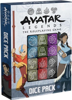 2!MPGD03 Avatar Legends RPG: Dice Pack published by Magpie Games