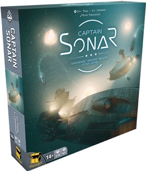 2!MTGMATSONAR Captain Sonar Board Game: 2022 Edition published by Matagot SARL
