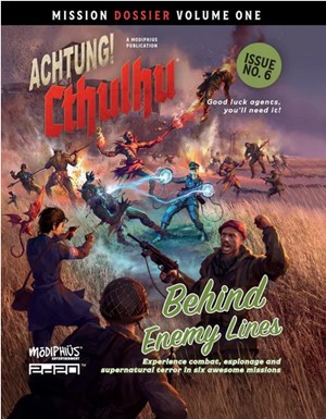 MUH0010203 Achtung Cthulhu Mission Dossier 1: Behind Enemy Lines published by Modiphius