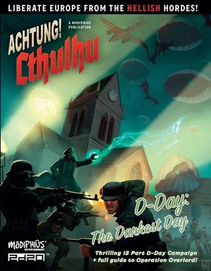 MUH0010317 Achtung Cthulhu 2d20 D-Day: The Darkest Day published by Modiphius