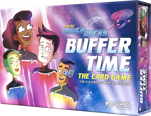 MUH0142499 Star Trek Lower Decks: Buffer Time Card Game published by Modiphius