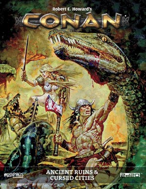 MUH050396 Conan RPG: Ancient Ruins And Cursed Cities published by Modiphius