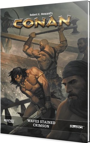 MUH050401 Conan RPG: Waves Stained Crimson Campaign published by Modiphius