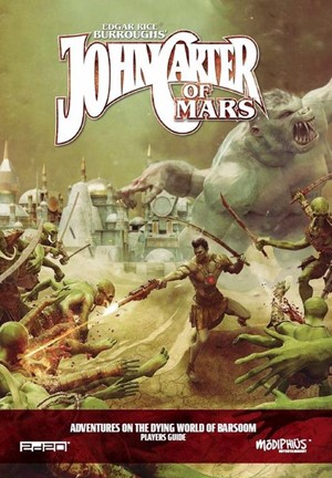 2!MUH051546 John Carter Of Mars RPG: Player's Guide published by Modiphius