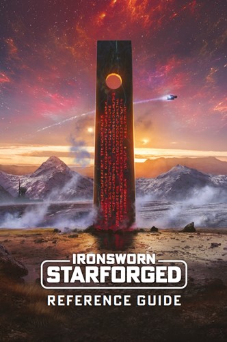 MUH051V002 Ironsworn: Starforged RPG: Reference Guide published by Modiphius