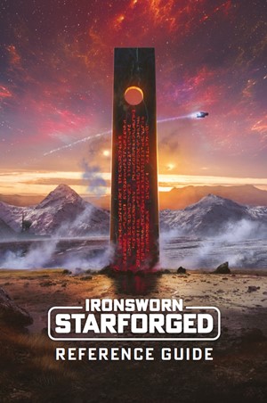 3!MUH051V002 Ironsworn: Starforged RPG: Reference Guide published by Modiphius