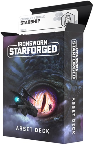 MUH051V003 Ironsworn: Starforged RPG: Asset Deck published by Modiphius