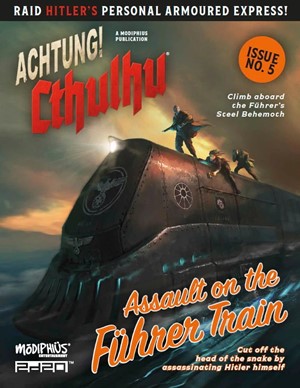2!MUH052306 Achtung! Cthulhu 2d20 RPG: Assault On The Furher Train published by Modiphius