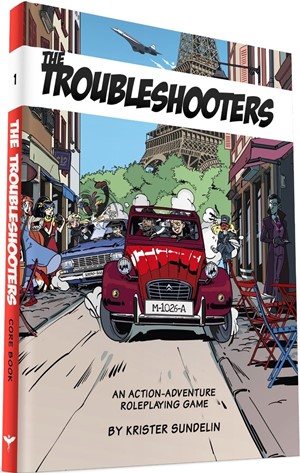 MUH052315 The Troubleshooters RPG: Core Rule Book published by Modiphius