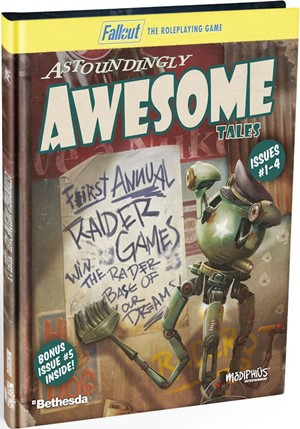 MUH0580243 Fallout RPG: Astoundingly Awesome Tales 1-4 And Bonus published by Modiphius