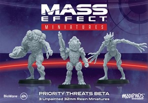 MUH094203 Mass Effect Board Game: Priority Threats Beta Resin Collectors Miniatures Set published by Modiphius