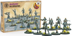 MUH107002 Fallout Factions Miniatures Game: Raiders: The Operators published by Modiphius