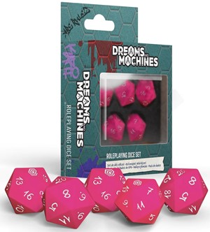 2!MUH1140106 Dreams And Machines RPG: Dice Set published by Modiphius