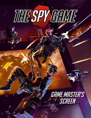 2!MUHBCG19005 The Spy Game RPG: GM Screen And Booklet published by Modiphius