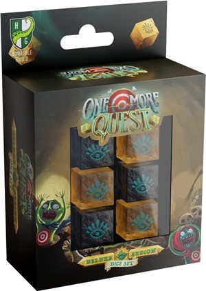 2!MUHHG160 One More Quest RPG: Deluxe Eyecon Dice Set published by Modiphius