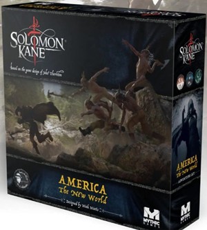 MYTMGSK11 Solomon Kane Board Game: America The New World Expansion published by Mythic Games