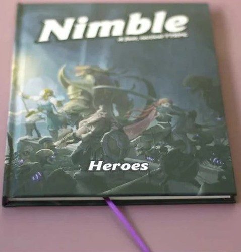 NHEROES Nimble RPG: Heroes published by Nimble Co.