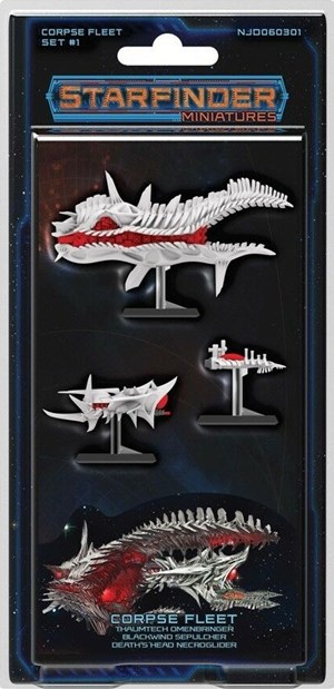 2!NJD060301 Starfinder Miniatures: Corpse Fleet Set 1 published by Ninja Division