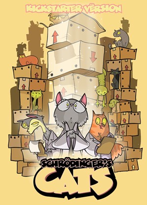 NLG2300 Schrodingers Cats Card Game published by Ninth Level Games