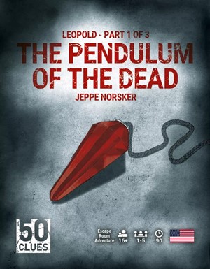 2!NOG01004 50 Clues Card Game: Part 1: The Pendulum Of The Dead published by Norsker Games