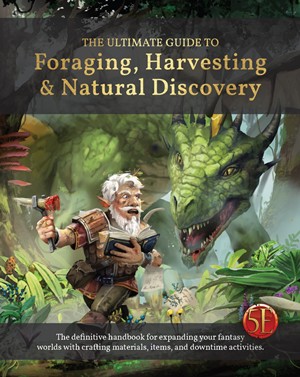 3!NRG2108 Foraging Harvesting And Natural Discovery Hardcover RPG published by Nord Games
