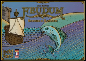 ODD190 Feudum Board Game: Rudders And Ramparts Expansion published by Odd Bird Games