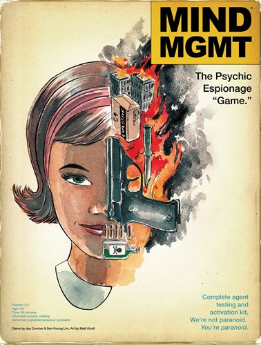 Mind MGMT Board Game: The Psychic Espionage Game