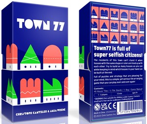 OINT77 Town 77 Board Game published by Oink Games