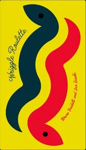 OINWR Wriggle Roulette Board Game published by Oink Games