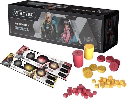 ONB0406 Vestige Board Game: Retail Codex Bundle published by Orange Nebula