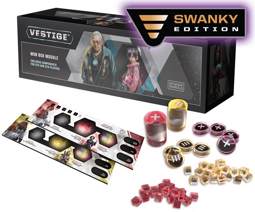 ONB0408 Vestige Board Game: Retail Codex Bundle published by Orange Nebula