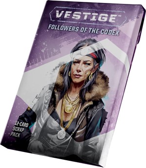 ONB0425 Vestige Board Game: Followers Of The Codex Scrap Pack published by Orange Nebula