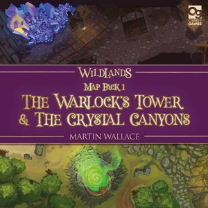 OSP6182 Wildlands Board Game: Map Pack 1: The Warlock's Tower And The Crystal Canyons published by Osprey Games
