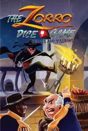 OWG1011 Zorro The Dice Game: Heroes And Villains Expansion published by Pull the Pin