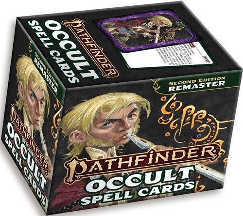 PAI10006MC Pathfinder RPG 2nd Edition: Occult Spell Cards (Remastered) published by Paizo Publishing