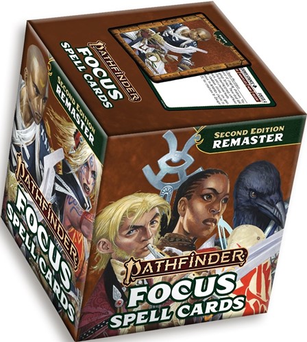 PAI10007MC Pathfinder RPG 2nd Edition: Focus Spell Cards (Remastered) published by Paizo Publishing