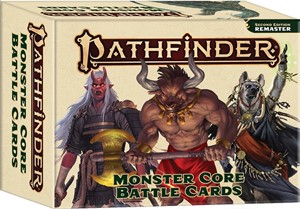 PAI10008MC Pathfinder RPG 2nd Edition: Monster Core Battle Cards published by Paizo Publishing