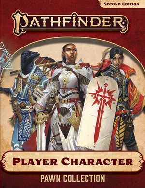 PAI1041 Pathfinder RPG 2nd Edition: Player Character Pawn Collection published by Paizo Publishing