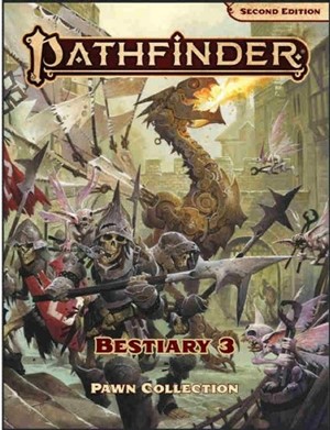 PAI1043 Pathfinder RPG 2nd Edition: Bestiary 3 Pawn Collection published by Paizo Publishing